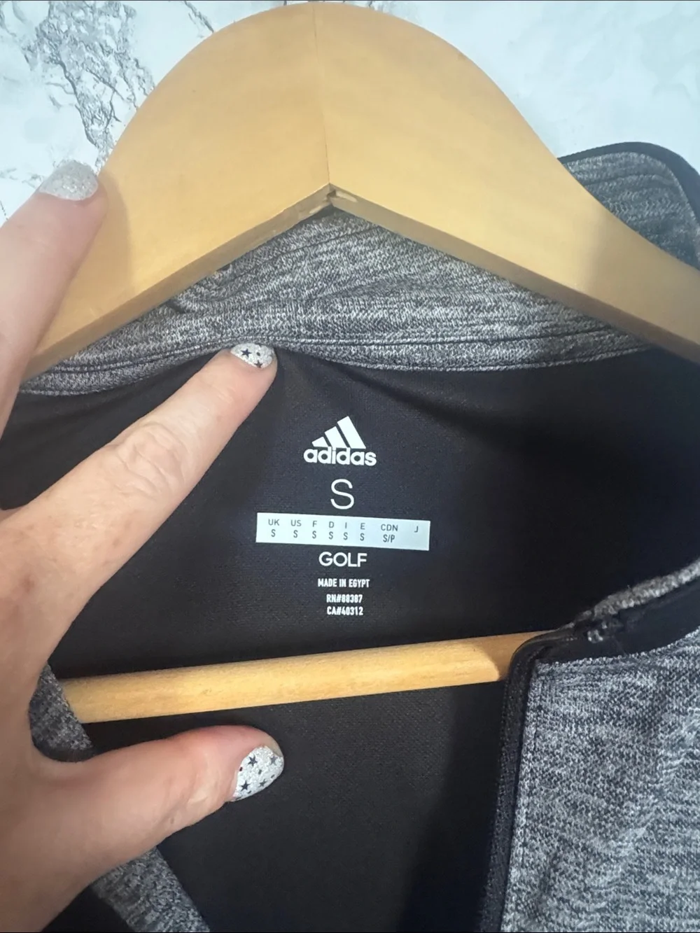 adidas golf zip